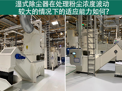 湿式除尘器：处理粉尘浓度波动的适应能力